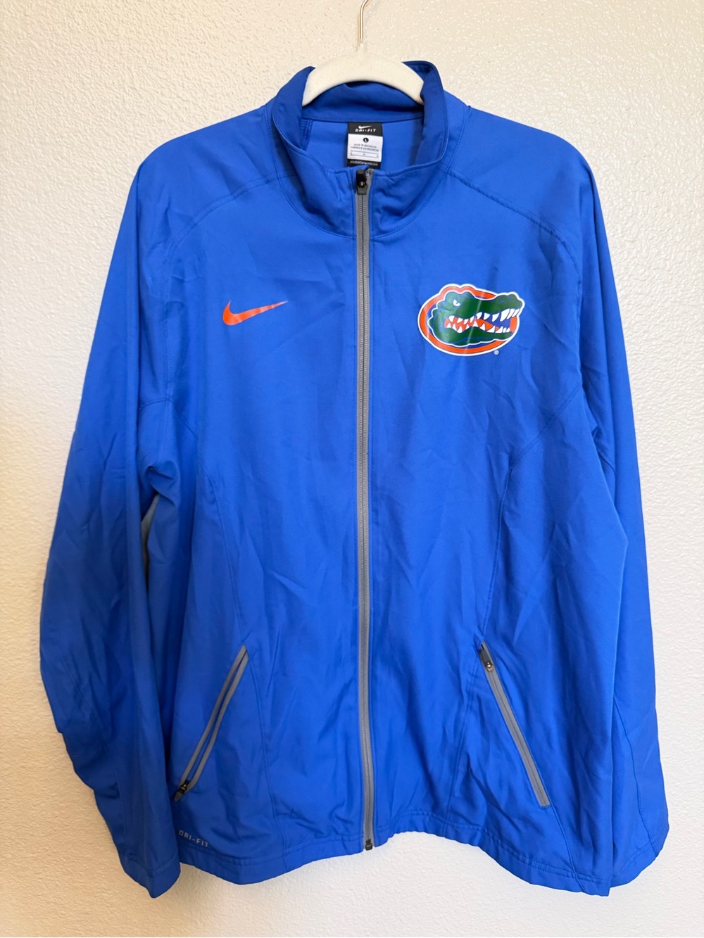 Nike Dri-FIT Florida Gators Full Zip Jacket Men’s Large Blue